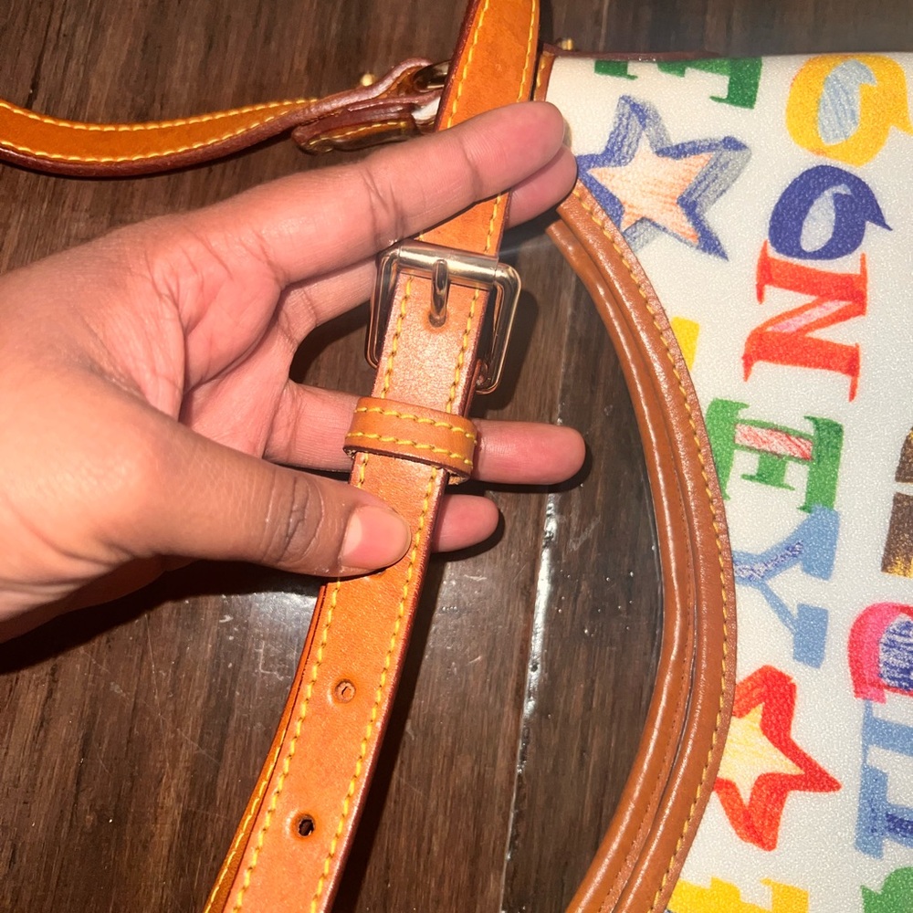 Dooney & Bourke Brown Shoulder Bag - Picture 3 of 4